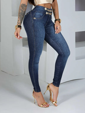 CALÇA SKINNY CURVAS PERFEITAS
