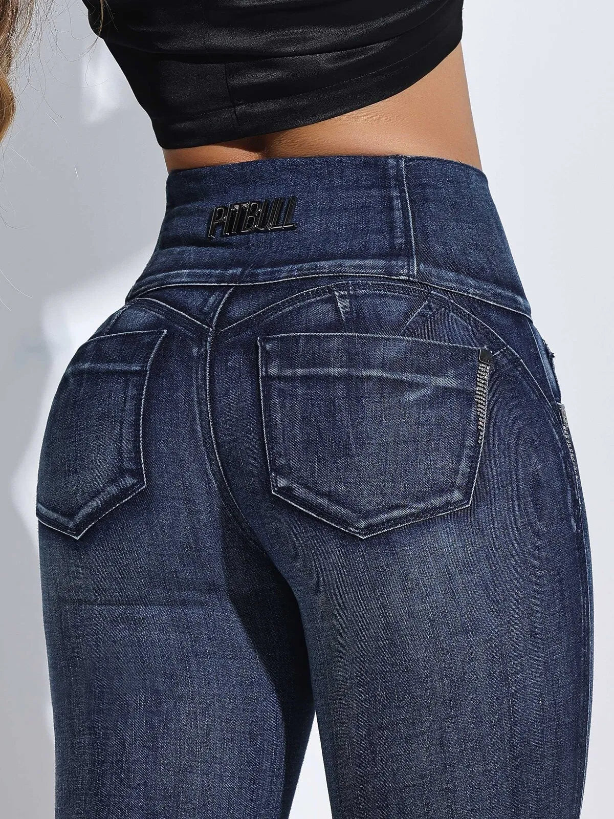 CONJUTO CROPPED + CALÇA SKINNY CÓS MÁGICO